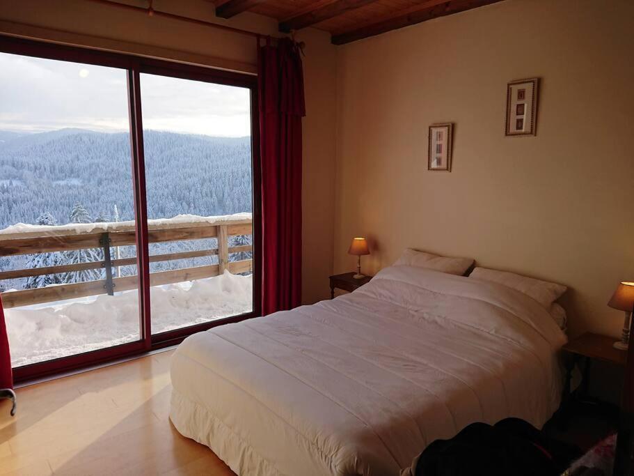 Maison D'Altitude Avec Vue Panoramique A Gérardmer Exterior foto